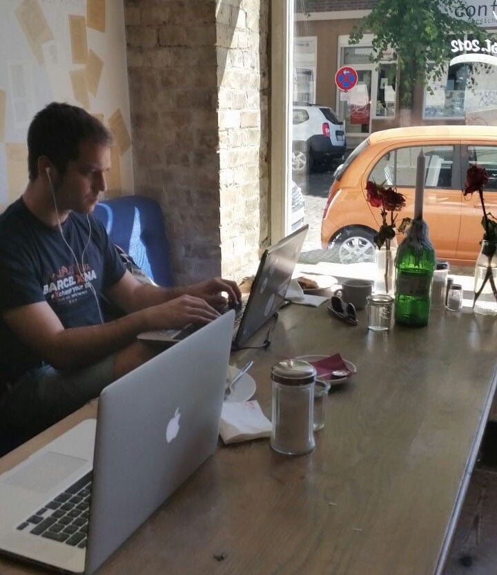 Working from Schiller Bar Working from Schiller Bar