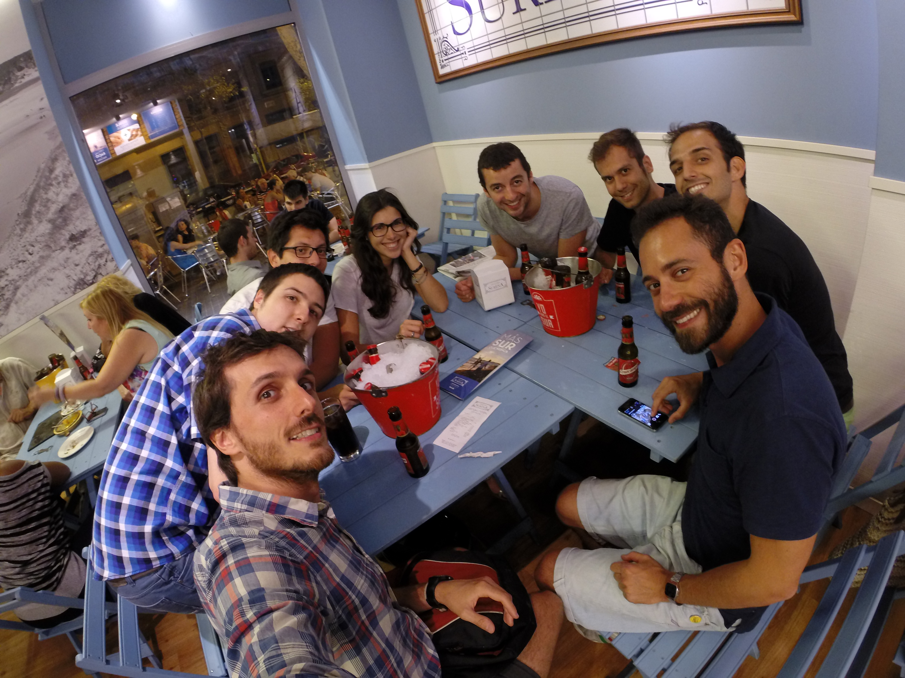 Enjoying a cold one after work with Startup Circle Enjoying a cold one after work with Startup Circle